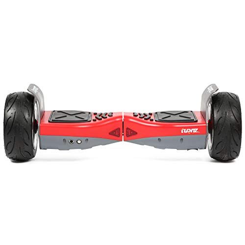 Turnz Valley850 8.5 Inch All Terrain Off Road Hoverboard, 800W Power Self Balancing Scooter, Ul 2272 Certified, Bluetooth Speaker, Led Lights, Long Range Ride (9.5 Miles) #TOP1