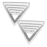 Photo Gallery healifty 10 pezzi stampi biscotti triangolari in acciaio mold per biscotti diy resistenti e facili da pulire utensili da forno e negozio Photo Gallery healifty 10 pezzi stampi biscotti triangolari in acciaio mold per biscotti diy resistenti e facili da pulire utensili da forno e negozio