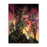 NHLDZYH Réplicas de cuadros famoso - Póster artístico para pared - Impresión Cuadros Abstracto sobre Lienzos - P.(Edulis) 80x105cm Sólo lienzo