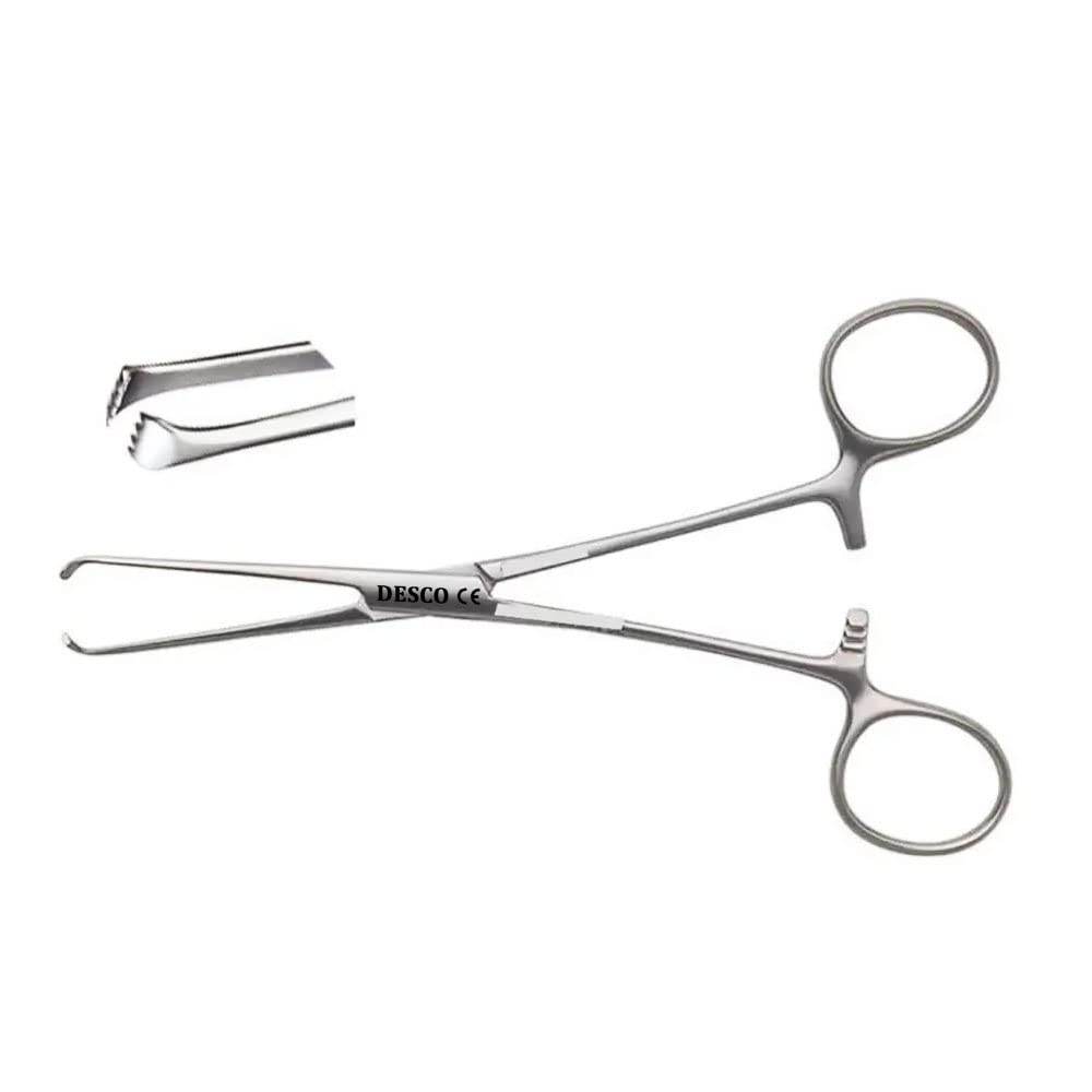 DESCO Stainless Steel Allis Tissue Forceps (6") (B0C2443DRC) Amazon Price History, Amazon Price Tracker