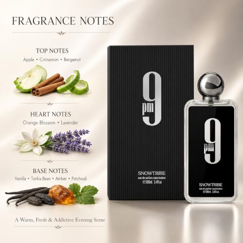 Image of 9PM Eau De Parfum for Men 100ml | Long Lasting Sweet Spicy Vanilla Fragrance | Every day Perfume for Men
