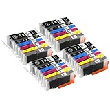 Taille du paquet: 23ml Bk (PGI), Bk (CLI) 12ml & 12ml