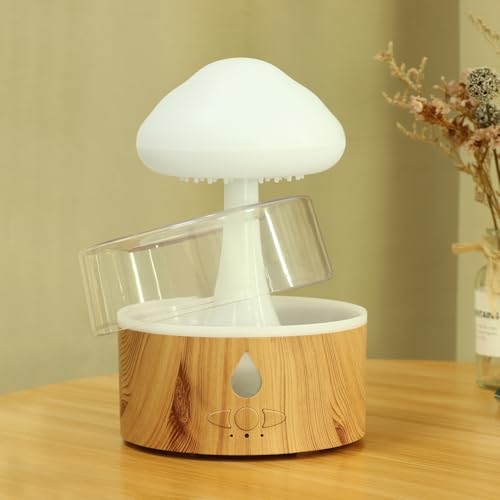 Difusor de Aceites Esenciales y Humidificador 260ml Madera miniatura 2