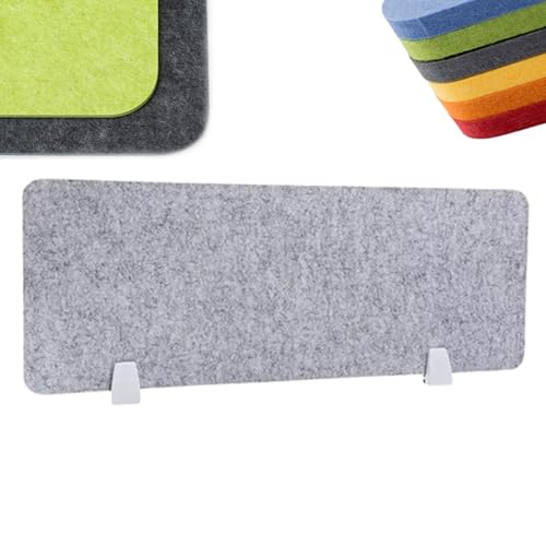 Panneau d'intimité acoustique isolant et facile à installer pour bureau et table de cours - 2