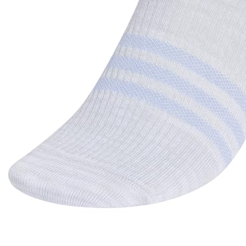Image of adidas Unisex Kids Quarter Ankle Socks for Boys and Girls Youth (6-pack) Superlite Breathable and Lightweight Discontinued