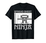 Spreadsheet Ninja Funny Office Party Excel Data Lover T-Shirt