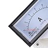 sourcingmap Analog Current Panel Meter DC 0-10A 85C17 Ammeter 70x40x61mm for Circuit Testing Charging Battery Ampere Tester Gauge Pack of 1 #4