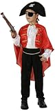 disfraz pirata niño el corte ingles Talla infantil: 3 a 4 años, perfecto para un niño de 98-115 cm de altura. Disponible para 4 tallas.