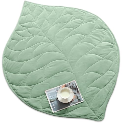 Kaisa Weighted Blanket for Adults 5lbs 41" x 53", Cozy Luxury Crystal Velvet Small Weighted Lap Blanket,All-Season Blanket, Machine Washable, Sage Green