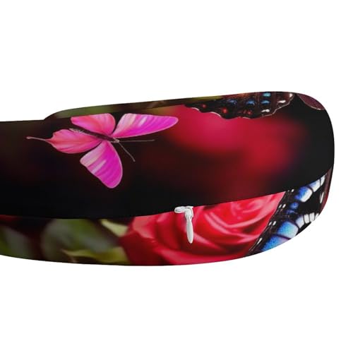 Almohada de Viaje de Material Memory Foam U miniatura 4