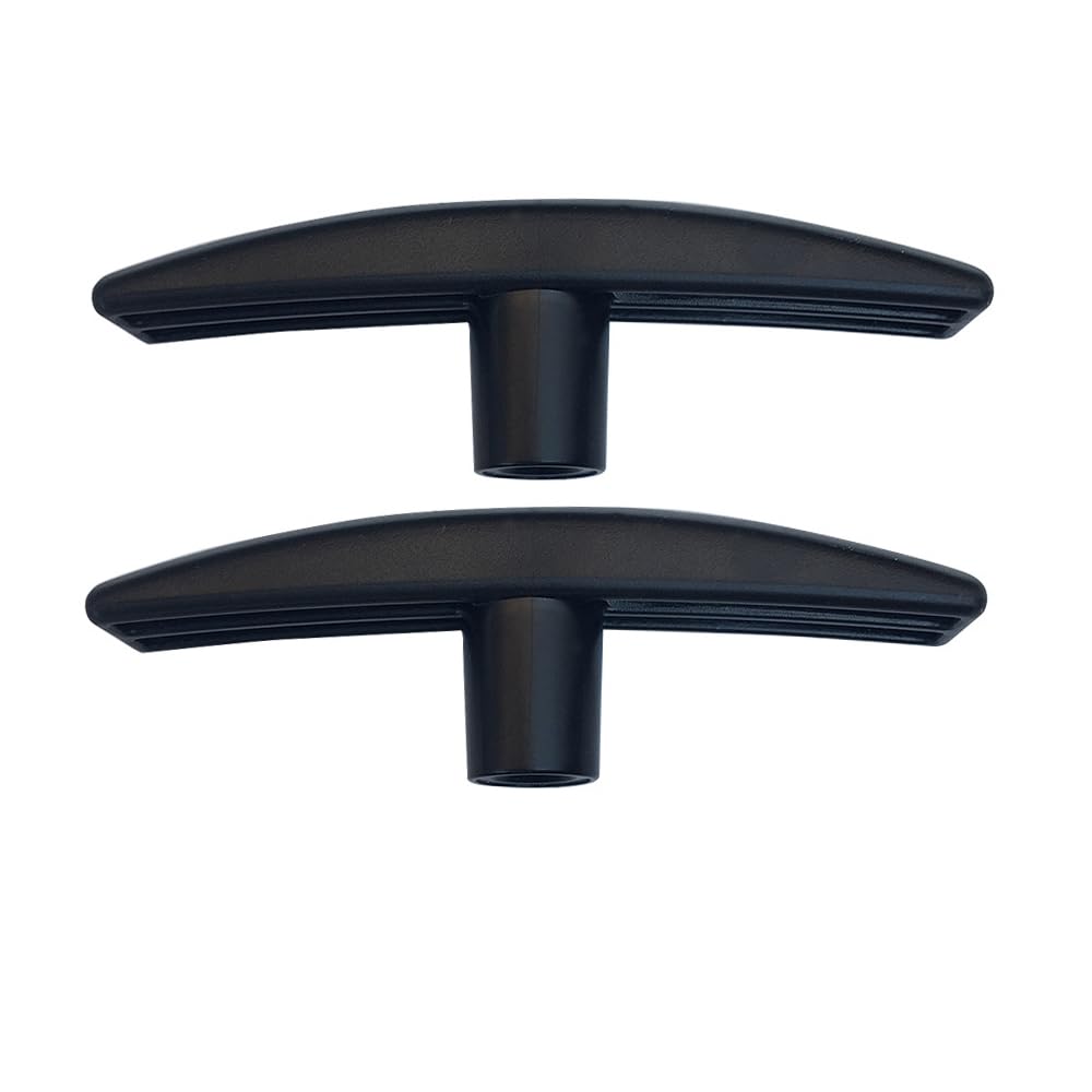 DSkoiph 2 Pack RV Waste Water Valve Handles Replacement Compatible with Camco Fit for 1 1/2",2”and 3" Sewer Dump Valve Gate Valve Handles (Plastic)