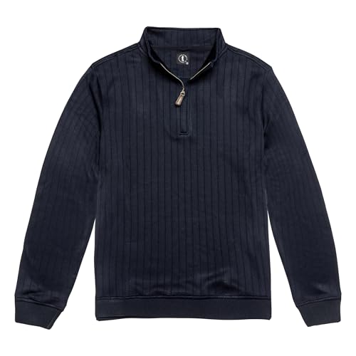 U Suck at Golf Knit Sweaters for Men – Lightweight Moisture-Wicking Quarter Zip Pullover