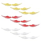 Bonita decoración: las calcomanías de llama se adaptan a toda la decoración del cuerpo del coche., capucha, tronco, motocicleta y scooter, que hacen que tu coche sea más fresco. Es el mejor regalo para los amantes de los coches..