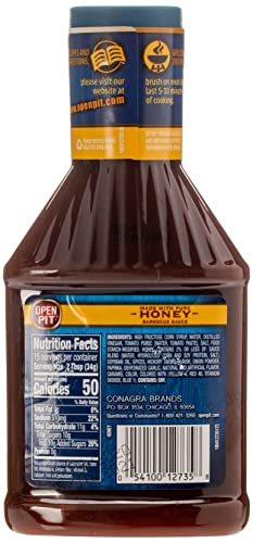 Open Pit Honey Barbeque Sauce 18 oz - Thumbnail 2