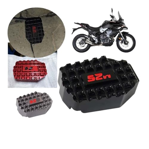 Extension de pédale frein arrière DSX500 repose pieds de moto antidérapant