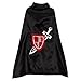 Making Believe Black Knight Sword Shield 24" Cape