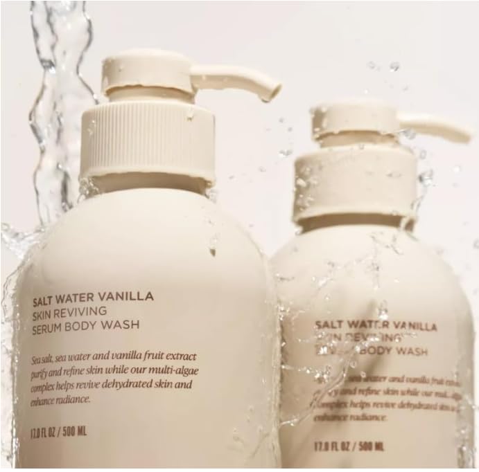 New Sal-tair Serum Body Wash, Sal Water Vanilla, 17 oz (Pack of 1)