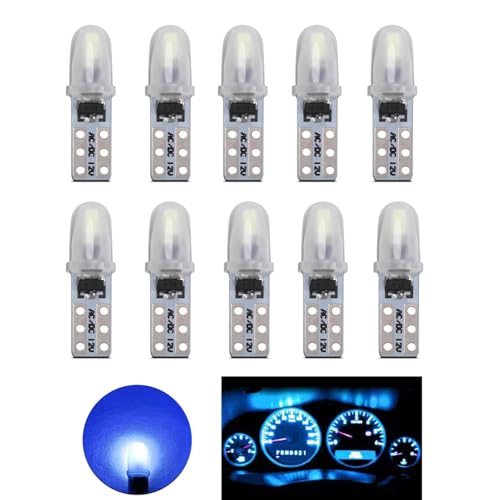YOUNLEN Ampoules T5 LED, Ampoule à LED 2721 27 37 286 PC74,pour éclairage intérieur de Voiture Tableau de Bord Remplacement de Lampe d'instrument...