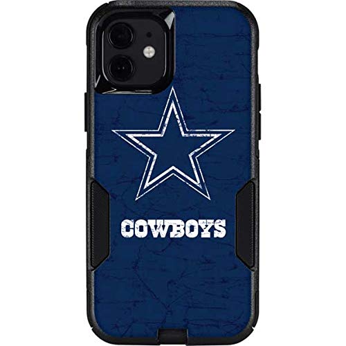Skinit Decal Phone Skin Compatible with OtterBox Commuter Case for iPhone 12 - Officially Licensed NFL Dallas Cowboys Distressed Design