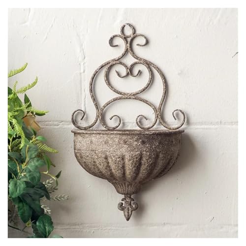 Support suspension plante en fer pour embellir un mur extérieur terne - 5