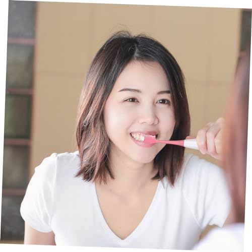 WOFASHPURET Praktische Elektrische Zahnbürste Tragbare Vibrierende Zahnbürste Ergonomisch Designte Mundpflege Hohe Reinigungsintensität Für Hause Für Erwachsene – Bild 4