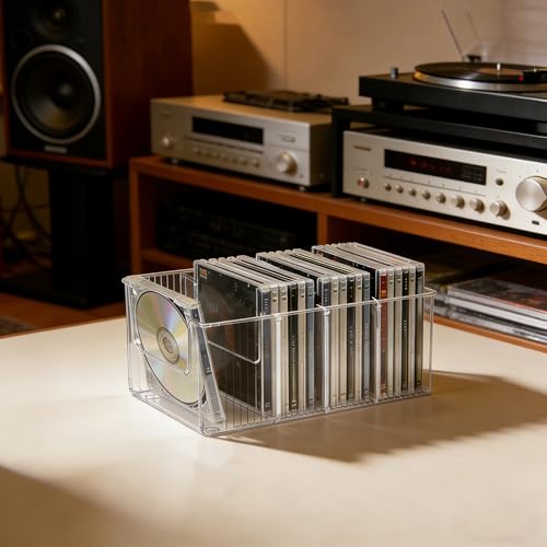 Estantería para CD de diseño clasificable y fundas de gran capacidad 5