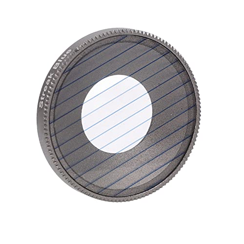 Filtro óptico con banda azul de cristal para Action 3 y lente para efecto cine 5