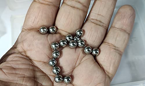 Image of OMX 100 Pieces of Steel Iron Bearing Balls (7MM)