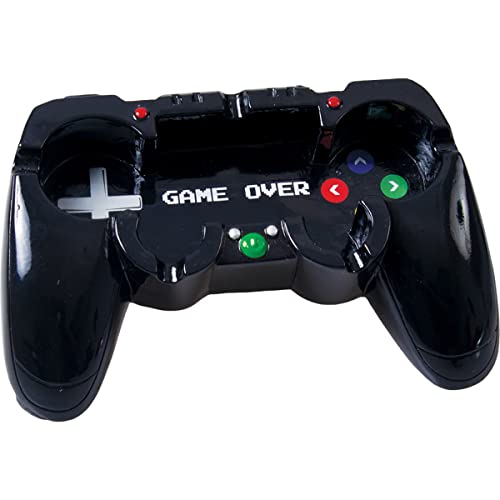Generic Game Remote Control Controller Shape Polyresin Ashtray 8 Inchx5 Inch Cigarette Cigar Smoking Ashtray Home Office Tabletop Indoor Or Outdoor Use Polyresin cover
