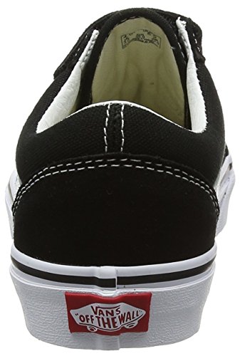 Vans Vans Men's Old Skool V Trainers, Black Black True White Suede Canvas, 11