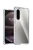 シズカウィル Xperia 5 iii docomo SO-53B au SOG05 ケース カバー i-Shine アイシャイン Gray グレー 1個入り