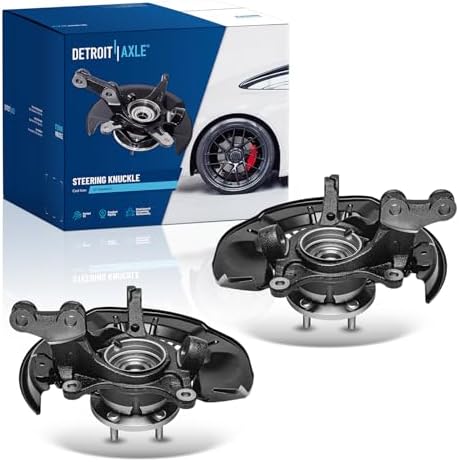 AWD Front Left Steering Knuckle+Wheel Hub Bearing For 2008-13 Toyota Highlander - Foto 13