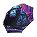 KAAVIYO Cool Animal Chimpanzee Umbrella Windproof Automatic Foldable Umbrells Auto Open Close for Men Women Kids