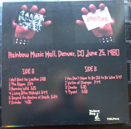 Album Art for Somewhere Under The Rainbow: LIVE 1980 by Judas Priest