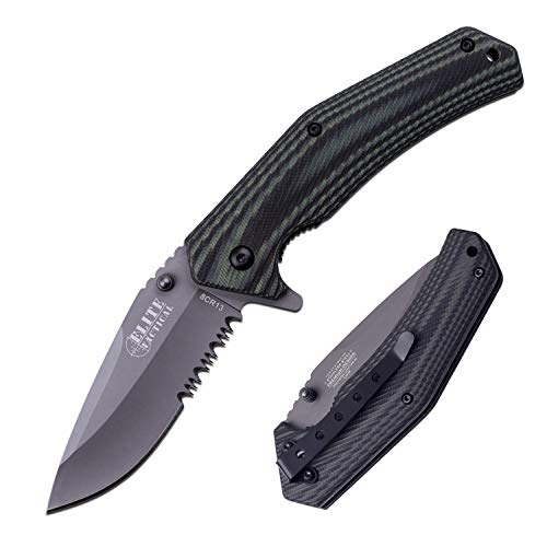 Elite Tactical Spring Assisted Knife - ET-A1022-SO