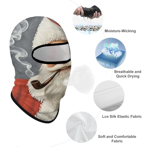 Balaclava para Hombres y Mujeres, Máscara de Esquí, Cubreboca Integral para Ciclismo miniatura 3