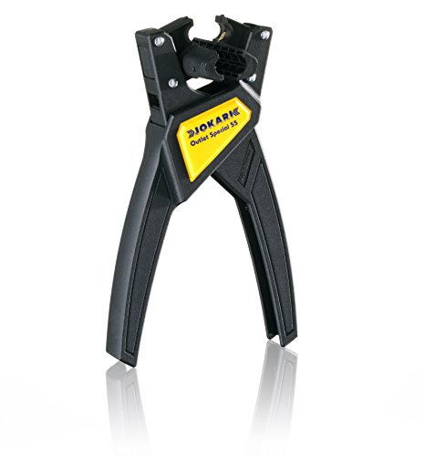Jokari Abisolierzange zum Erstellen eines Kabelausschnittes von 55 mm Länge, 1 Stück, 20255