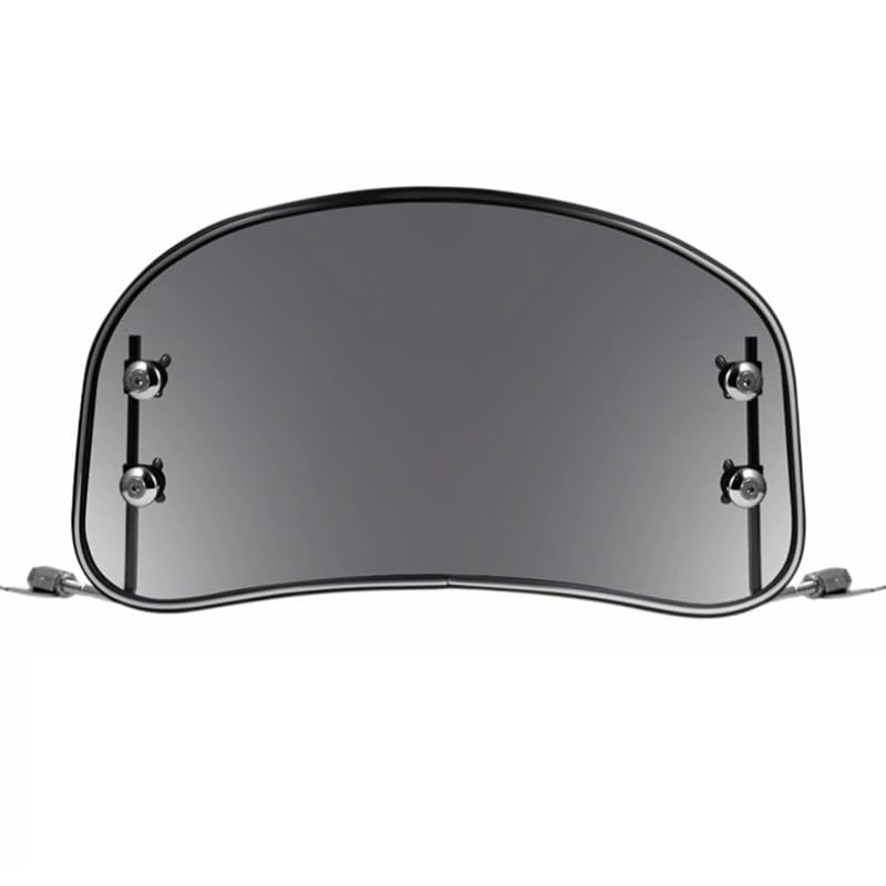 Déflecteur vent pare-brise de moto et scooter universel en acrylique transparent