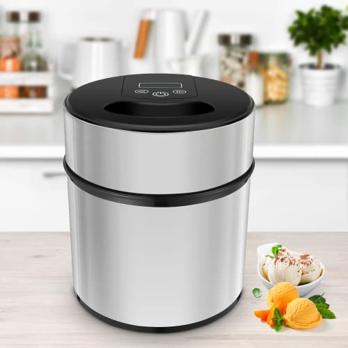 Eismaschine 2L, Speiseeisbereiter, Eismaschine ohne Kompressor, Speiseeismaschine, inkl. Rezeptheft und Löffel… – Bild 8