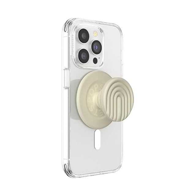 PopSockets Phone Grip for MagSafe with Kickstand Magnetic Stand Swappable Top Secure Hold for iPhone MagSafe Cases Phone