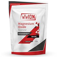 Magnesium Oxide USP Granular - 5 kg 11 lb Ingredient for Supplement & Personal Care Formulations - Mineral Supplement Excipient