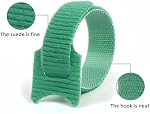 6 Câblodistribution de pouce Raccordement de câble réutilisable fil multi-usages Organisateur de câble Gestion réglable du câble 5 Couleurs (100PCS)