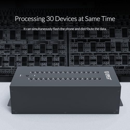 Industrial USB Hub 2.0, Hub USB a 30 Porte con Potenza di 300 W, Guscio in Metallo, Trasmissione Dati ad Alta Velocità - Hub USB - Immagine 2