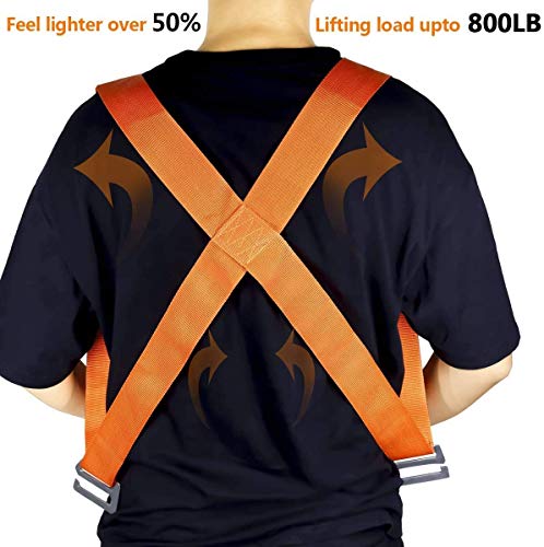 2-Personen Hebe und Tragesystem, Hebe und Tragegurt – Einfaches Heben, Tragen, Bewegen von Möbeln, Haushaltsgeräten, Matratzen für Gegenstände