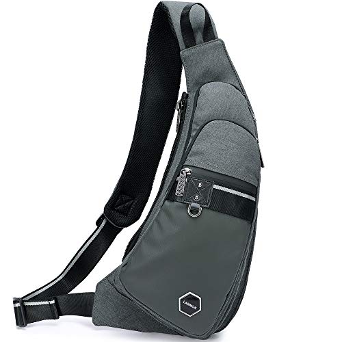 Sling Bags, Chest Shoulder Backpacks Fanny Pack Crossbody Bags Daypack for Men Women