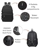 Glowic Unisex Water-Resistant Laptop Backpack — view 3