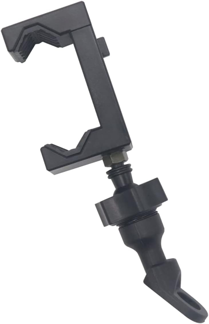 Gatuida 1pc Motorcycle Phone Holder Mount Bracket for Handlebar Navigation Compact Design Quick Release Function Dual Installation Methods for Smartphones Black