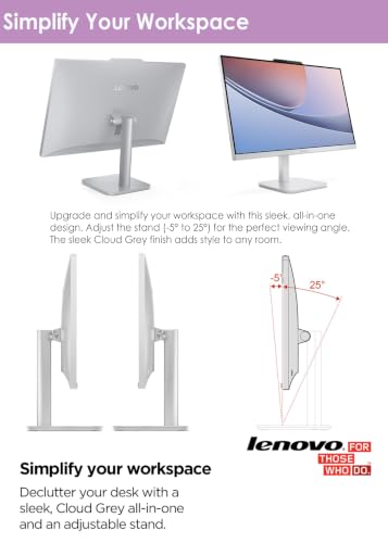 Lenovo 2026 Flagship 24" FHD All-in-One Desktop, 16GB RAM, 512GB PCIE SSD - image 9