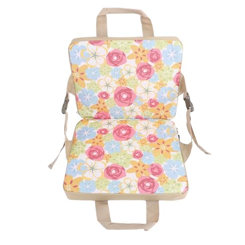 Chaise de blanchiment pliante avec support dorsal et motif floral