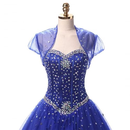 Strapless Sweetheart Quinceanera Dresses Lace Tulle Beaded Princess Evening Dress Ball Gowns A-line Prom Dress Long3